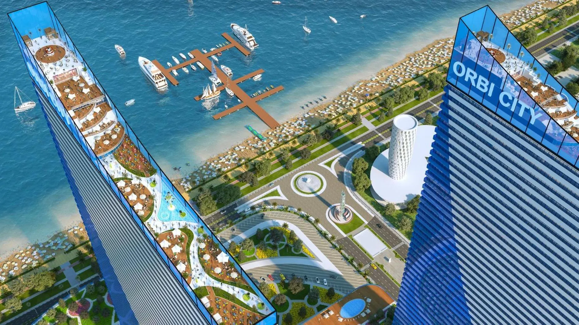 Hotel Spend Your Time In Batumi In Orbi City N4
